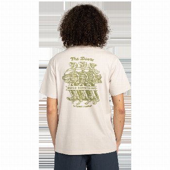 Element TIMBER SKELETON GANG T-SHIRT IN OAT MILK