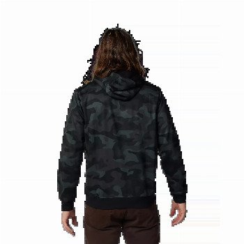 Fox Racing FOX HEAD CAMO PULLOVER HOODIE IN BLACK