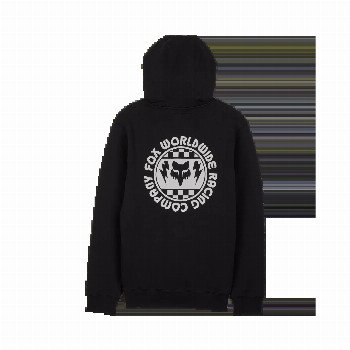 Fox Racing NEXT LEVEL ZIP FLEECE HOODIE IN BLACK