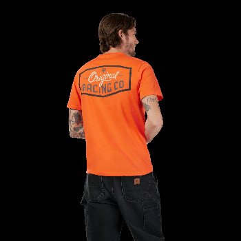 Fox Racing ORIGINAL PREMIUM T-SHIRT IN BLOOD ORANGE