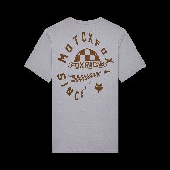 Fox Racing PLANET MOTO PREMIUM T-SHIRT IN STEEL GREY