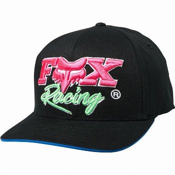 Fox Racing CASTR FLEXFIT HAT BLACK