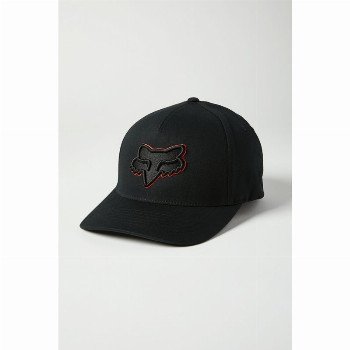 Fox Racing EPICYCLE FLEXFIT 2.0 HAT BLACK ORANGE