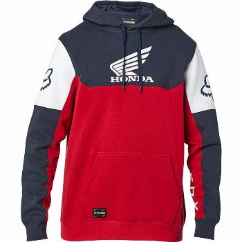 Fox Racing HONDA PULLOVER HOODIE NAVY RED