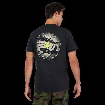 Fox Racing SPIRAL PREMIUM T-SHIRT IN BLACK
