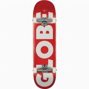Globe G0 FUBAR 31" SKATEBOARD - RED & WHITE