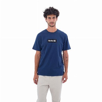 Hurley BOX ONLY T-SHIRT - INSIGNIA BLUE
