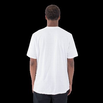 Hurley FASTLANE LINED T-SHIRT IN WHITE