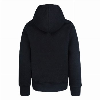 Hurley GIRLS ONE & ONLY FLEECE HOODIE IN DARK GREY WHITE