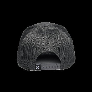 Hurley LEAGUE TRUCKER CAP IN DARK SMOKE GREY