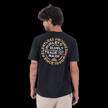 Hurley ORANGIC MILITIA T-SHIRT IN BLACK