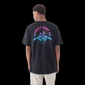 Hurley RESORT LIVIN T-SHIRT IN BLACK