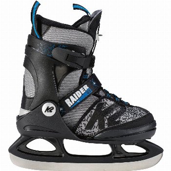 K2RAIDER ICE ADJUSTABLE SKATES - GREY/BLUE