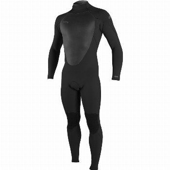 O'Neill MENS EPIC 4/3MM BACK ZIP WETSUIT - BLACK