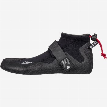 Quiksilver 2MM HIGHLINE SERIES - SPLIT TOE REEF SURF BOOTS BLACK