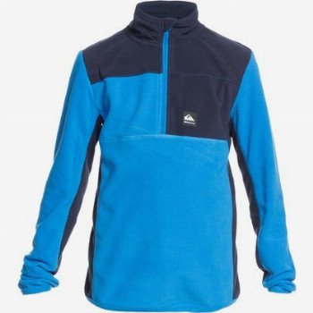 QuiksilverAKER - HALF-ZIP POLAR FLEECE FOR BOYS 8-16 BLUE