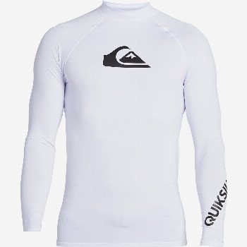 QuiksilverALL TIME - LONG SLEEVE UPF 50 RASH VEST FOR MEN WHITE