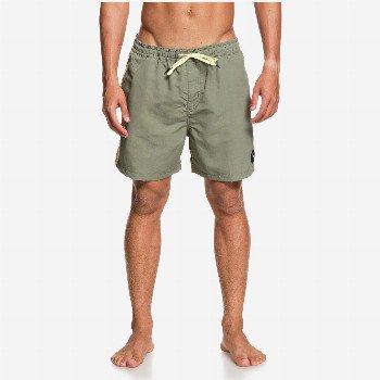 Quiksilver BEACH PLEASE 16" - SWIM SHORTS FOR MEN GREEN