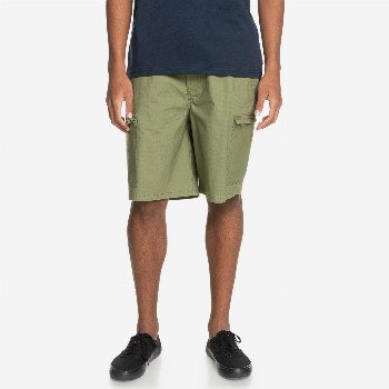 Quiksilver BON WEEKEND 20" - CARGO SHORTS FOR MEN GREEN