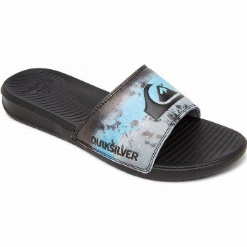 QuiksilverBRIGHT COAST PRINT - SANDALS FOR MEN BLACK