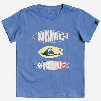 Quiksilver BUBBLE GAMES - T-SHIRT FOR BOYS 2-7 BLUE