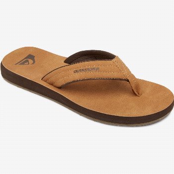 QuiksilverCARVER NUBUCK - SANDALS FOR MEN BEIGE