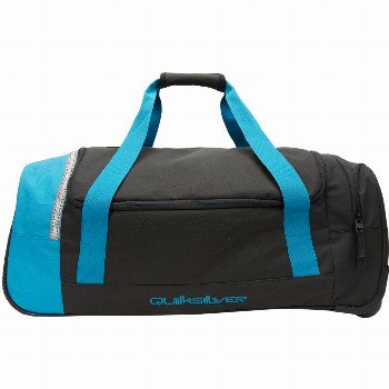 Quiksilver CENTURION 60L - LARGE WHEELED DUFFLE BAG BLUE