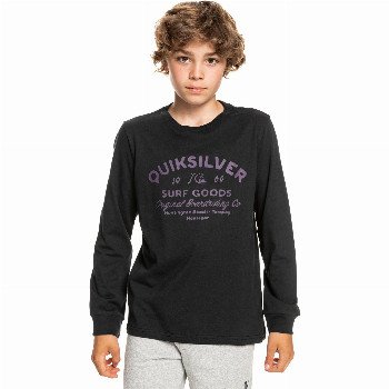 QuiksilverCLOSED TION - LONG SLEEVE T-SHIRT FOR BOYS BLACK