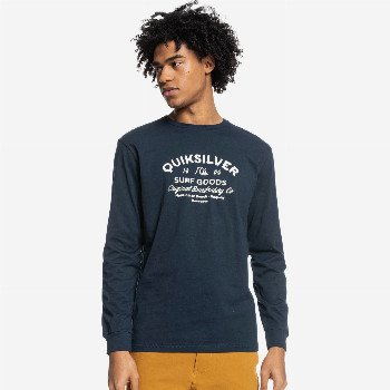 Quiksilver CLOSED TION - LONG SLEEVE T-SHIRT FOR MEN BLUE