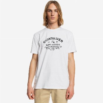 Quiksilver CLOSED TION - T-SHIRT FOR MEN WHITE