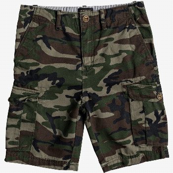 QuiksilverCRUCIAL BATTLE - CARGO SHORTS FOR BOYS 8-16 GREEN