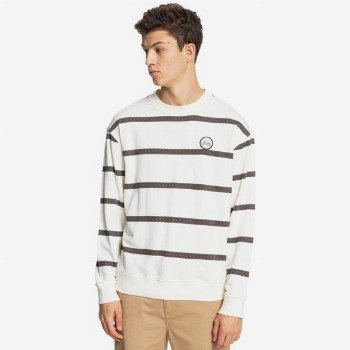 Quiksilver DESERT DUST - SWEATSHIRT FOR MEN WHITE