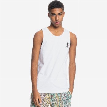Quiksilver DUSK RUNNER - VEST FOR MEN WHITE