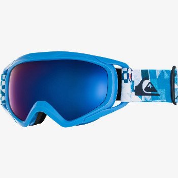 Quiksilver EAGLE 2.0 - SNOWBOARD/SKI GOGGLES FOR BOYS 8-16 BLUE