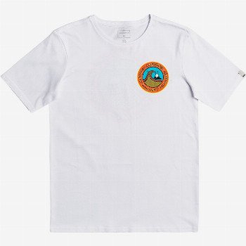 Quiksilver ELECTRIC ROOTS - T-SHIRT FOR BOYS 8-16 WHITE