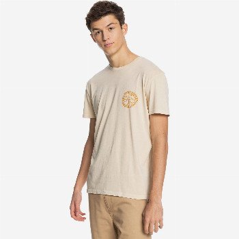 Quiksilver ENDLESS TRIP - ORGANIC T-SHIRT FOR MEN WHITE