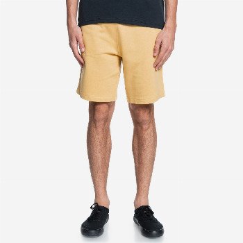 Quiksilver ESSENTIALS 19" - ORGANIC SWEAT SHORTS FOR MEN YELLOW