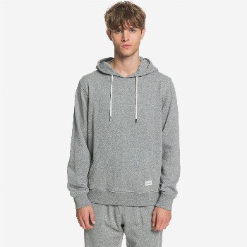 Quiksilver ESSENTIALS - ORGANIC HOODIE FOR MEN GREY