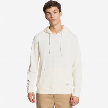 Quiksilver ESSENTIALS - ORGANIC HOODIE FOR MEN WHITE