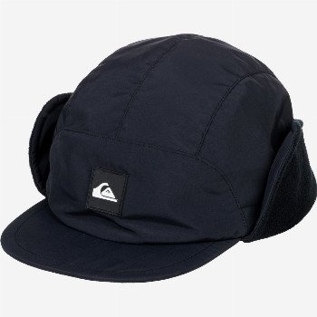 QuiksilverFLEECE - FLEECE-LINED CAP BLACK