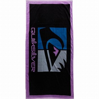 QuiksilverFRESHNESS - BEACH TOWEL FOR MEN BLACK