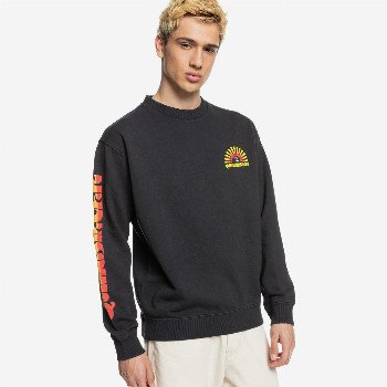 Quiksilver GOLDEN HOUR - SWEATSHIRT FOR MEN BLACK