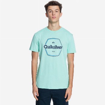 Quiksilver HARD WIRED - T-SHIRT FOR MEN GREEN