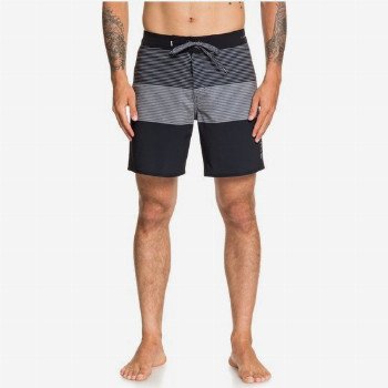QuiksilverHIGHLINE MASSIVE 17" - BOARD SHORTS FOR MEN BLACK