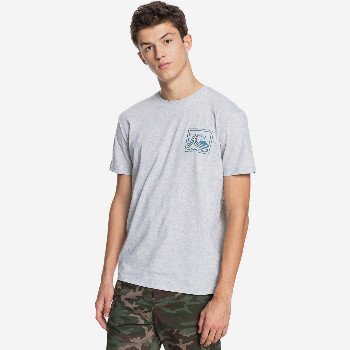 Quiksilver HIGHWAY VAGABOND - T-SHIRT FOR MEN GREY