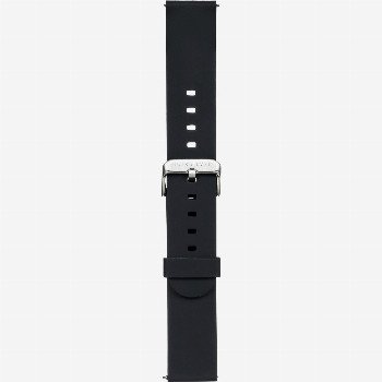 QuiksilverHOMIE MIX & MATCH - SILICONE WATCH STRAP BLACK