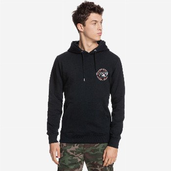 Quiksilver INTO THE WIDE - ORGANIC HOODIE FOR MEN BLACK