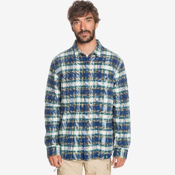 Quiksilver INTREPIDE EXPLORER - LONG SLEEVE SHIRT FOR MEN BLUE
