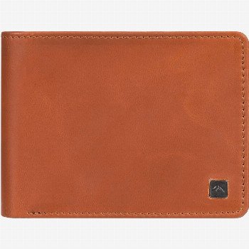 QuiksilverMACK X - LEATHER BI-FOLD WALLET FOR MEN MULTICOLOR