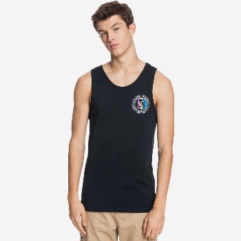 Quiksilver MELLOW PHONIC - VEST FOR MEN BLACK